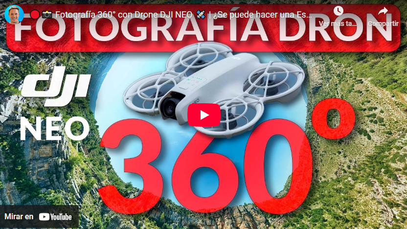 Fotografía 360° con Drone DJI…